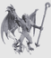 Dungeons & Dragons: Nolzurs Marvelous Miniatures: Blue Abishai 90703